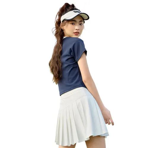 ZIHAN T-Shirts Women's Deep Navy Blue