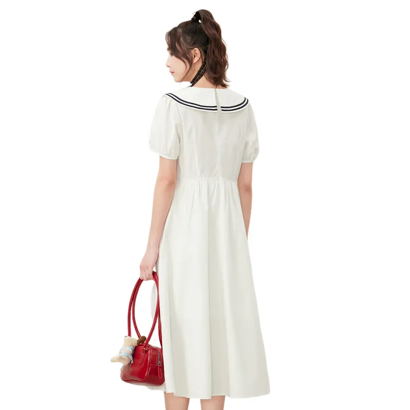 ZIHAN Short Sleeved Dresses Women's-4