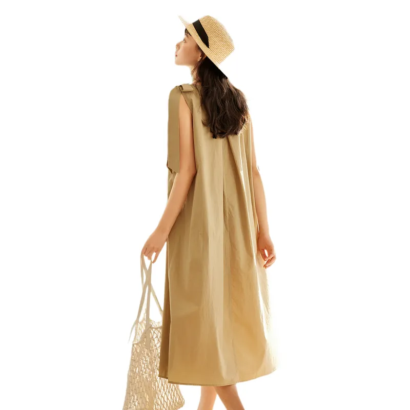 ZIHAN Sleeveless Dresses Women's-4