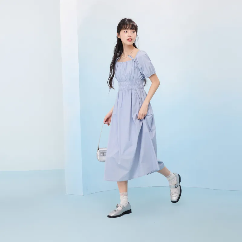 ZIHAN Short Sleeved Dress Women's-9