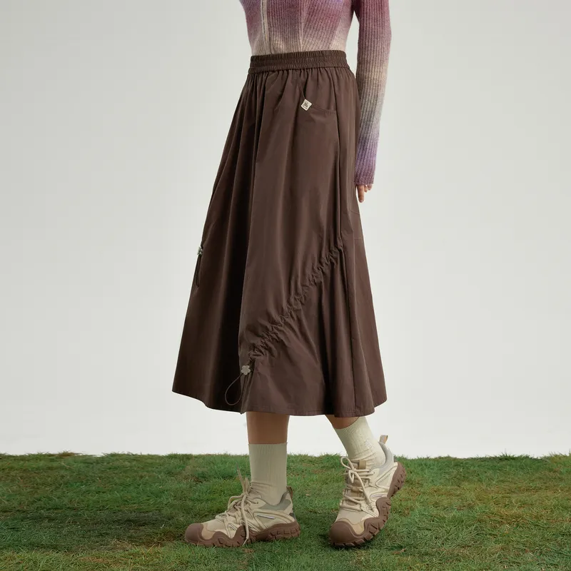 ZIHAN Casual Long Skirt Women's-4