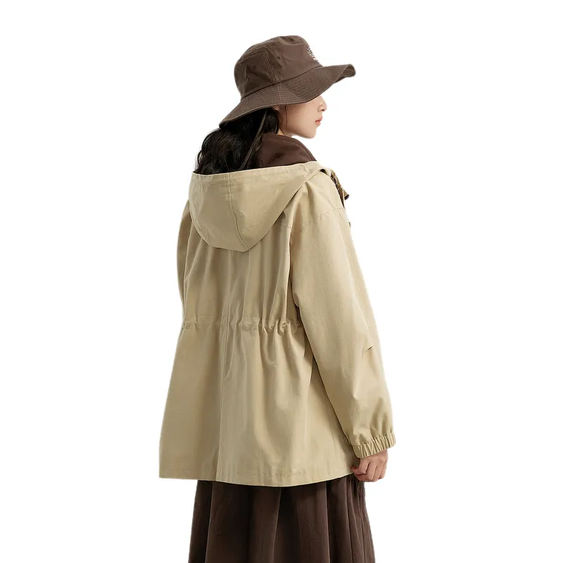 ZIHAN Trench Coats Women's-1