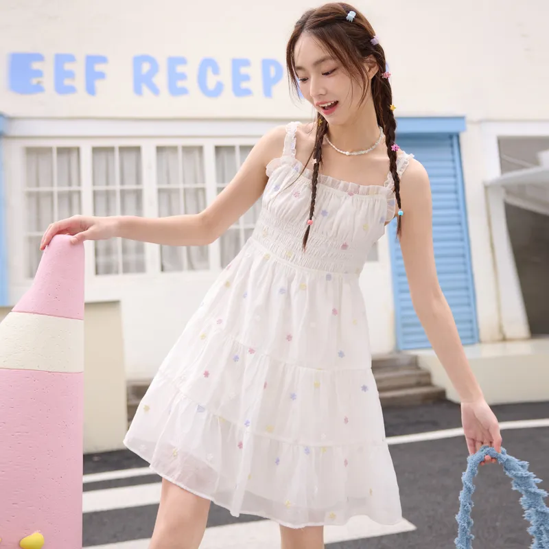 ZIHAN Slip Dresses Women's-2
