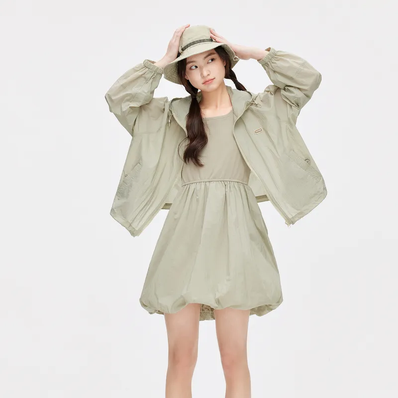 ZIHAN Skirt Set Women's Gray Green-4