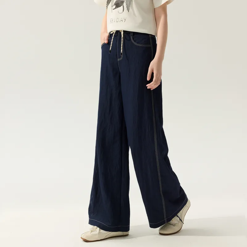 ZIHAN Jeans Women's Denim Blue-2