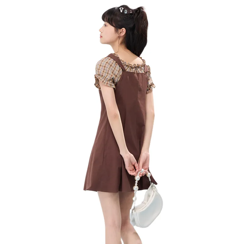 ZIHAN Short Sleeved Dress Women's-6