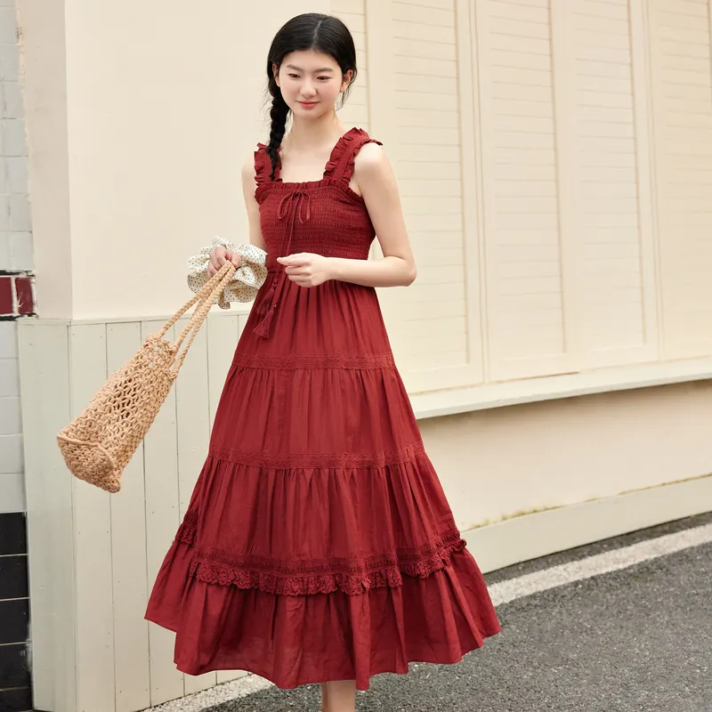 ZIHAN Slip Dresses Women's-7
