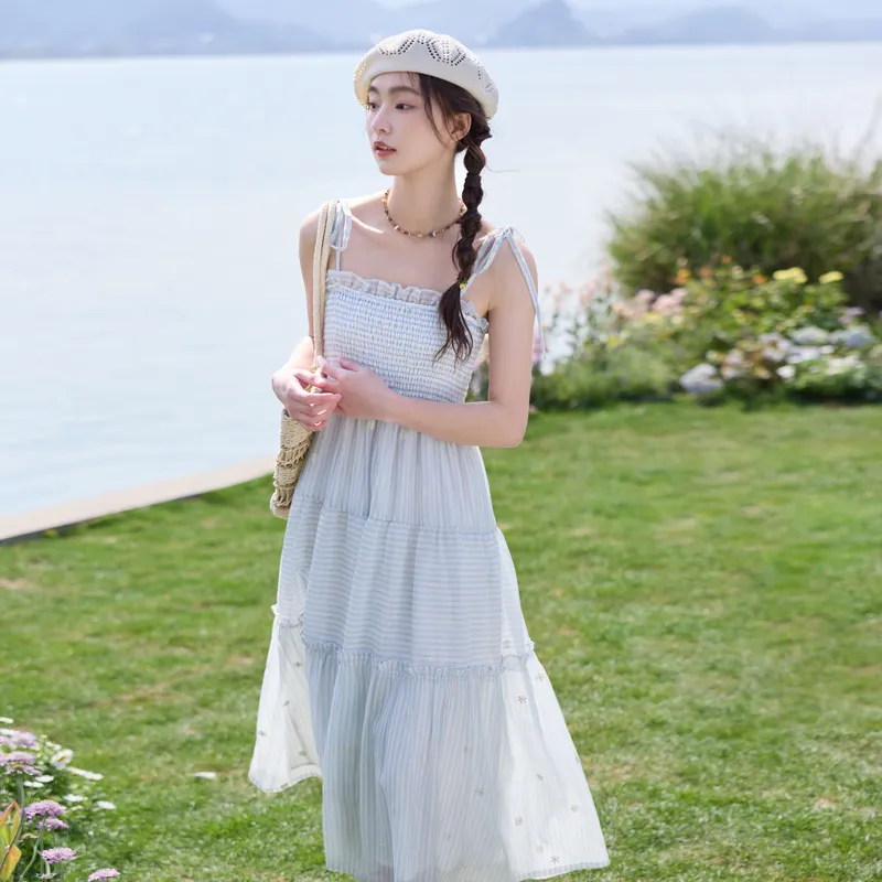 ZIHAN Slip Dresses Women's-9