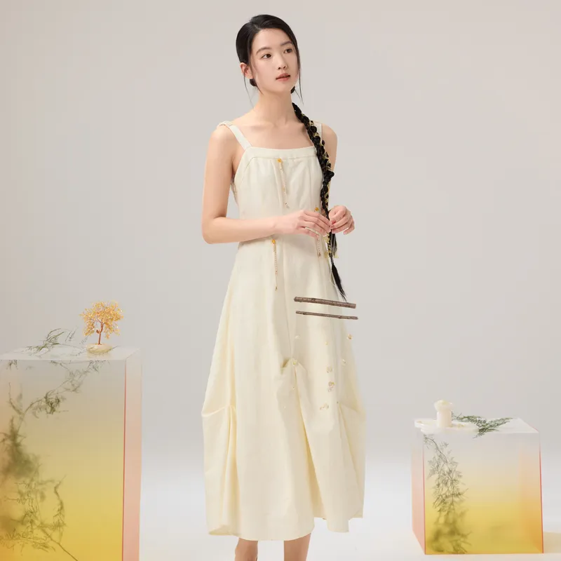 ZIHAN Slip Dresses Women's-3