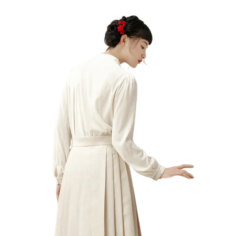 ZIHAN Shirts Women's Beige Gold-1