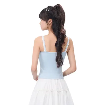 ZIHAN Tank Tops Women's Blue