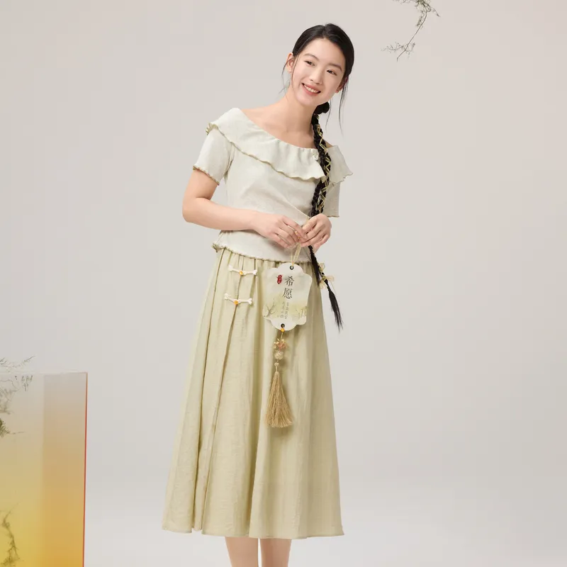 ZIHAN Two Piece Skirt Sets Women's-2