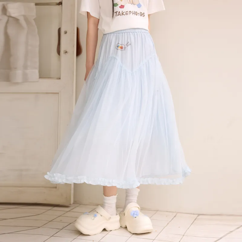 ZIHAN Casual Long Skirt Women's-9