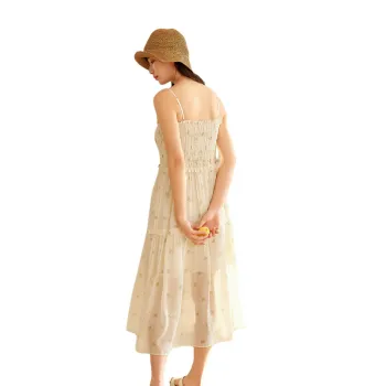 ZIHAN Slip Dresses Women's