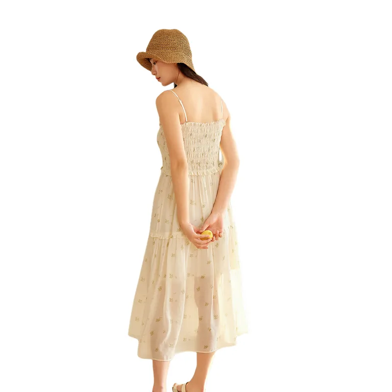 ZIHAN Slip Dresses Women's-0