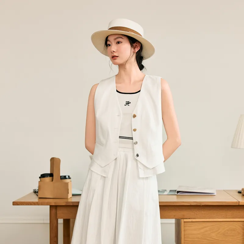 ZIHAN Vests Women's-4