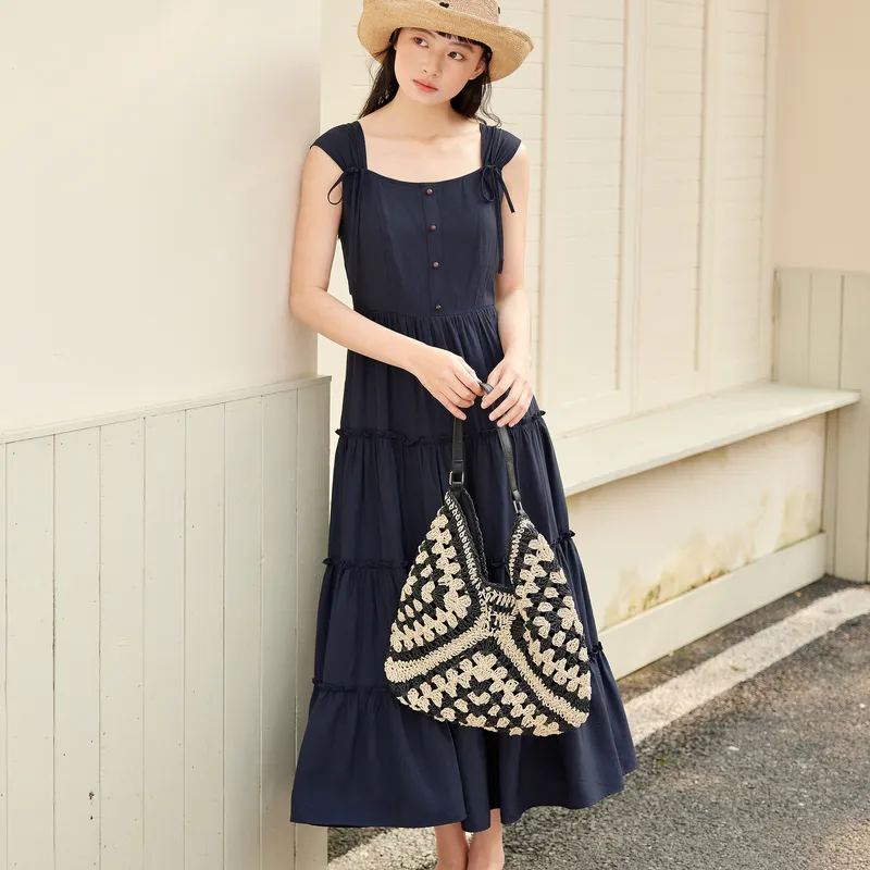 ZIHAN Slip Dresses Women's-2