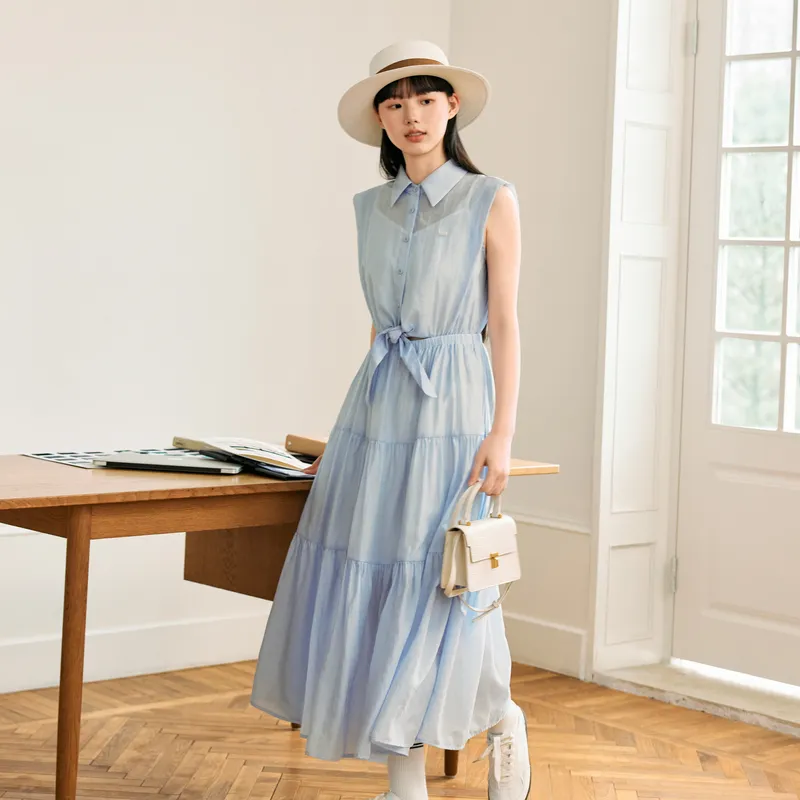ZIHAN Sleeveless Dresses Women's-2