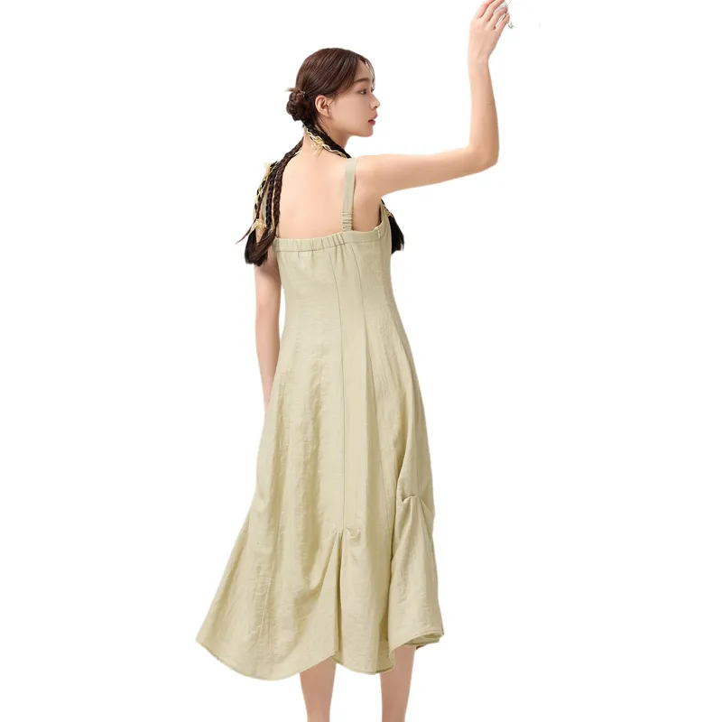 ZIHAN Slip Dresses Women's-6