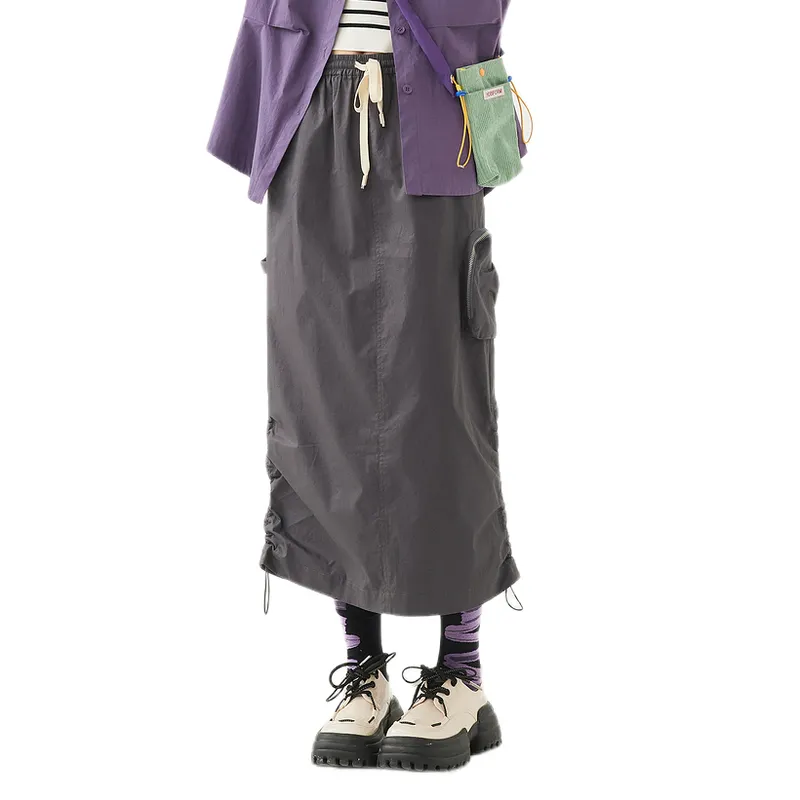 ZIHAN Casual Long Skirts Women's-6