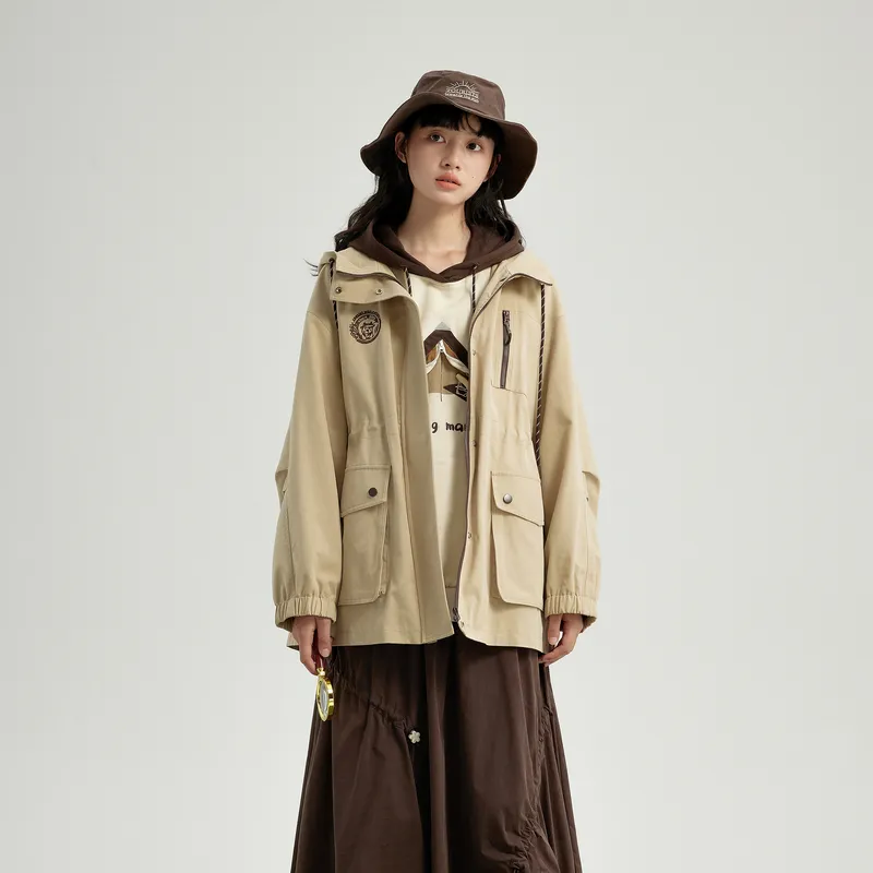 ZIHAN Trench Coats Women's-3