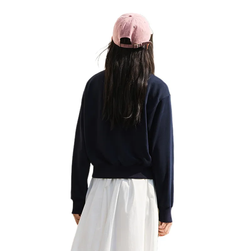 ZIHAN Sweatshirt Women's Black Navy Blue-0