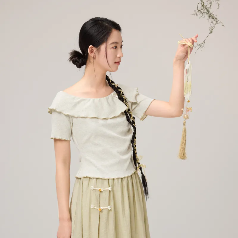ZIHAN Knitwear Women's Beige Gold-2