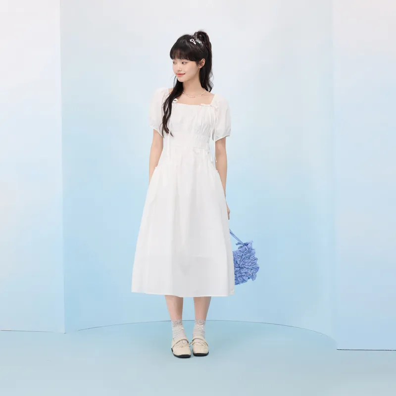 ZIHAN Short Sleeved Dress Women's-3