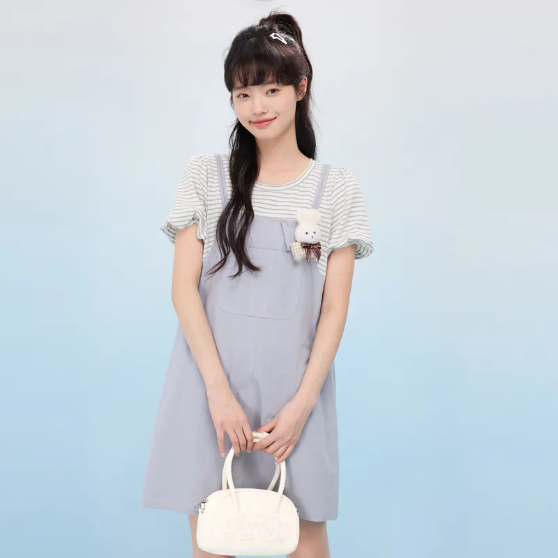 ZIHAN Short Sleeved Dress Women's-9