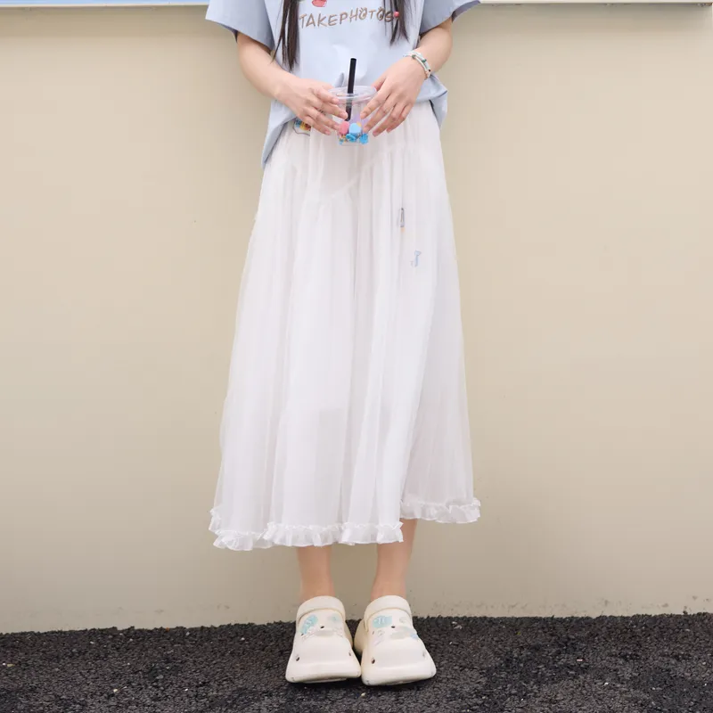 ZIHAN Casual Long Skirt Women's-3