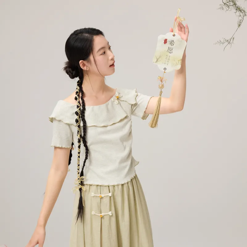 ZIHAN Knitwear Women's Beige Gold-3