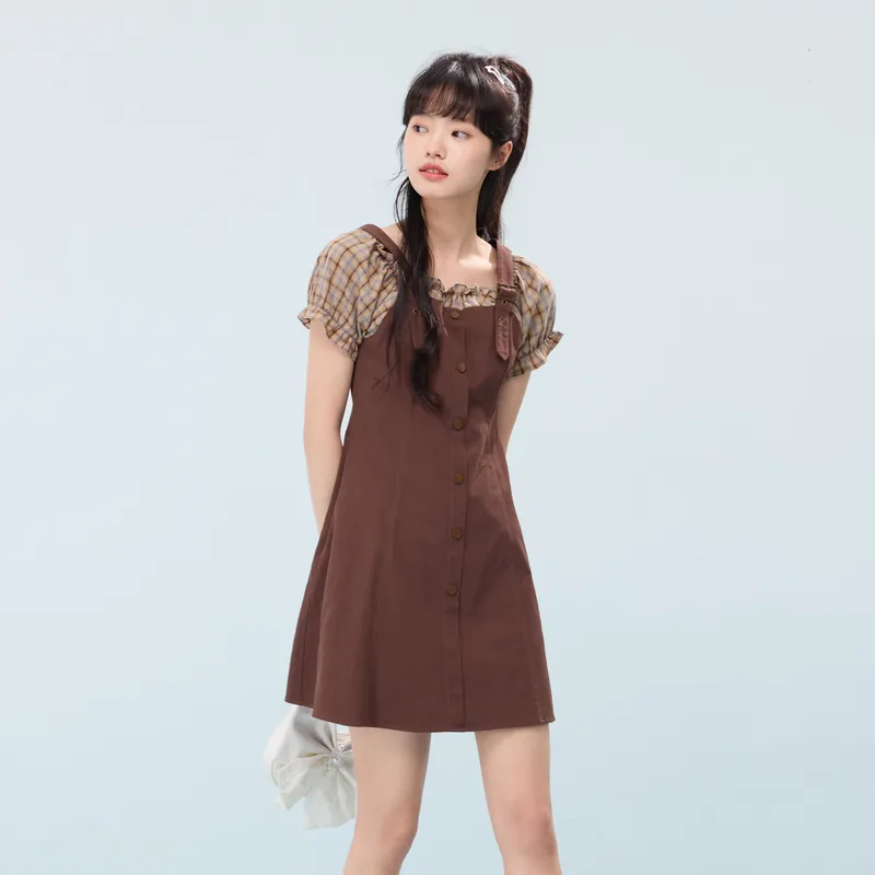 ZIHAN Short Sleeved Dress Women's-7