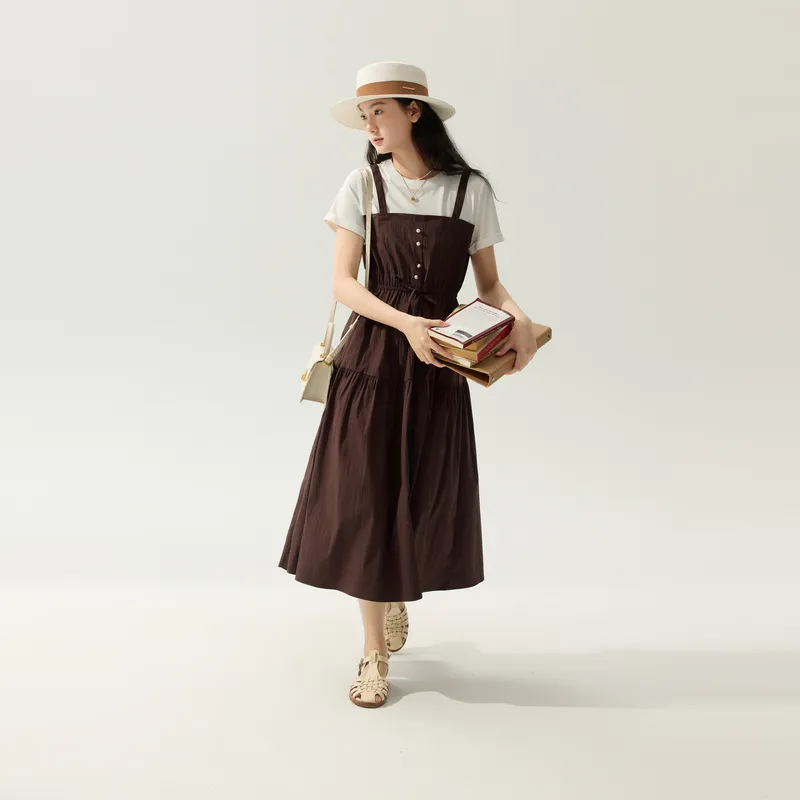 ZIHAN Short Sleeved Dress Women's-7