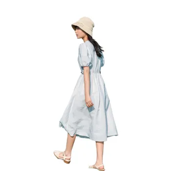 ZIHAN Short Sleeved Dress Women's