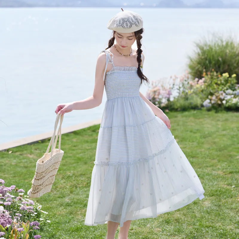 ZIHAN Slip Dresses Women's-7