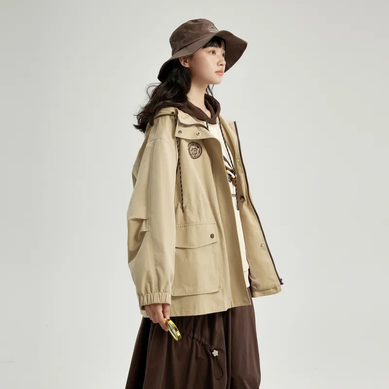 ZIHAN Trench Coats Women's-2