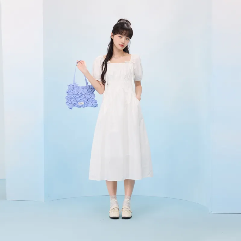 ZIHAN Short Sleeved Dress Women's-2