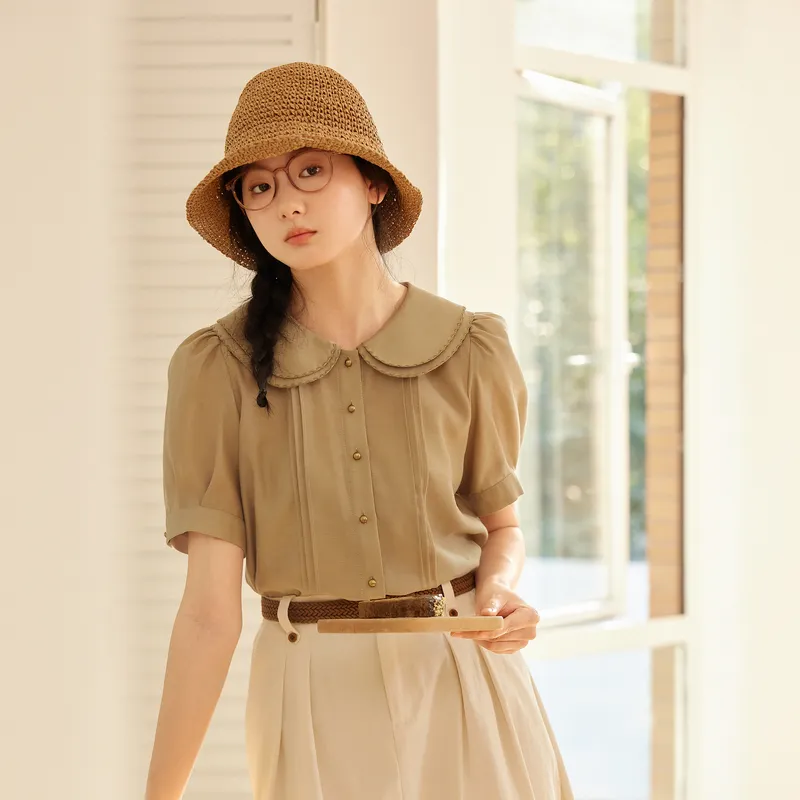 ZIHAN Shirts Women's-5