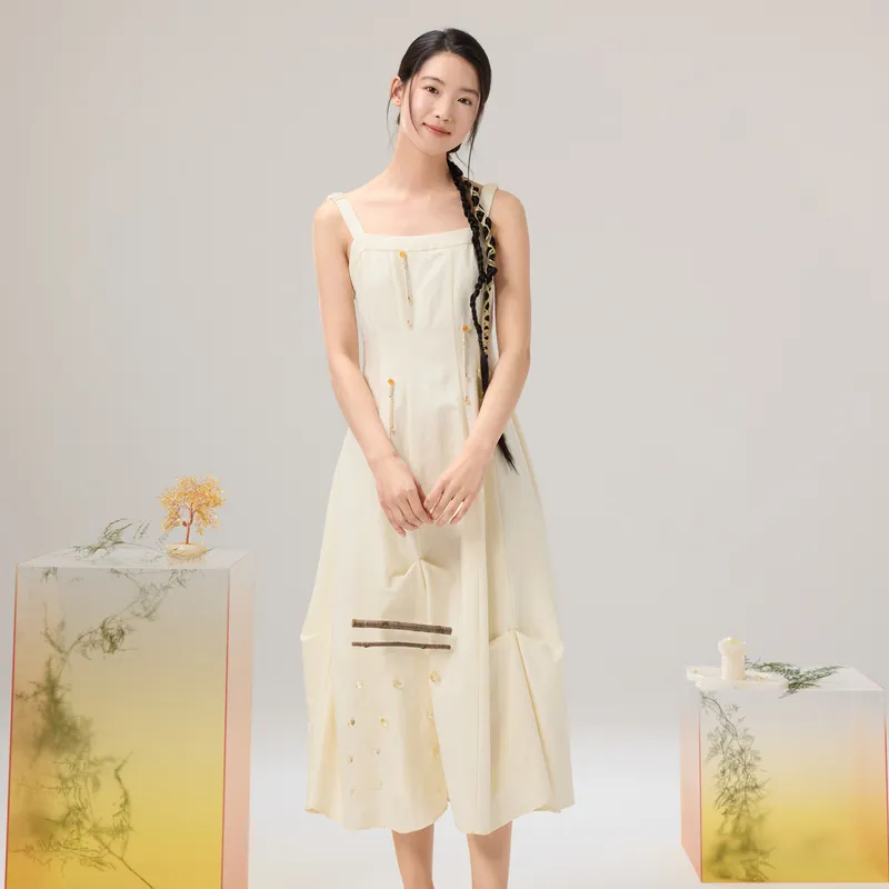 ZIHAN Slip Dresses Women's-2