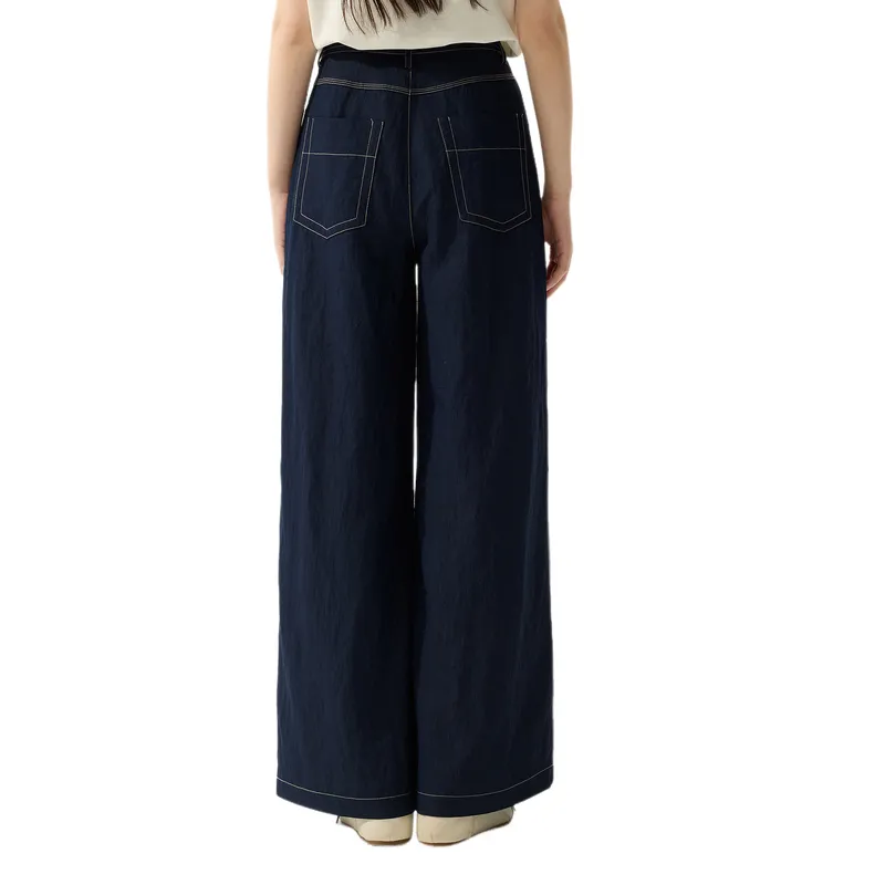 ZIHAN Jeans Women's Denim Blue-1