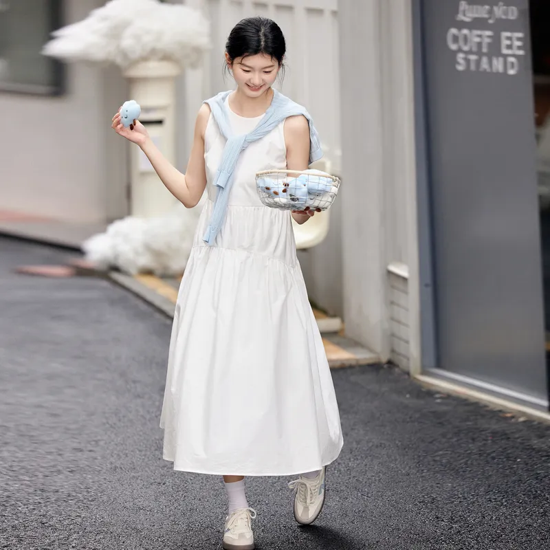 ZIHAN Sleeveless Dresses Women's-1