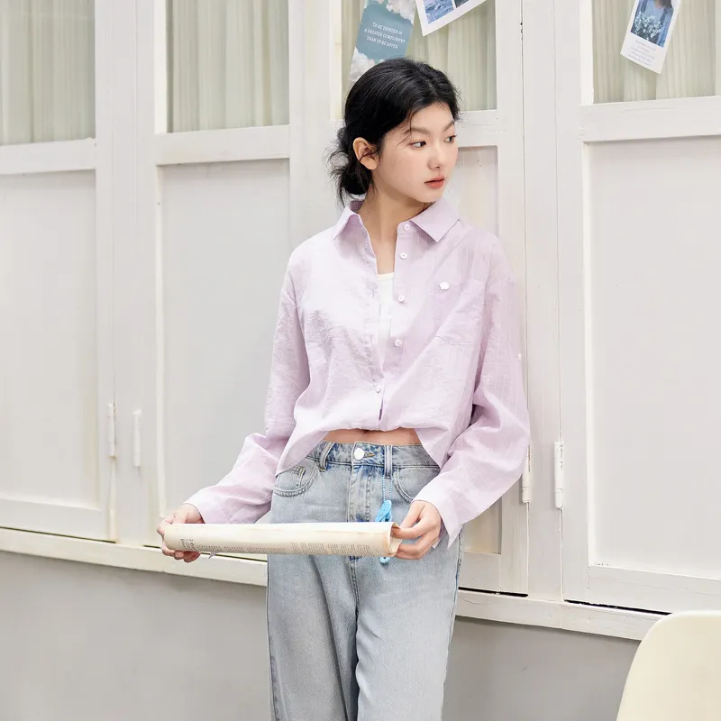 ZIHAN Shirts Women's-5