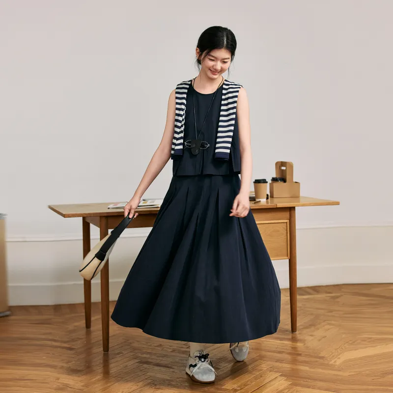 ZIHAN Two Piece Skirt Sets Women's-4