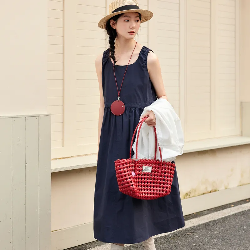 ZIHAN Sleeveless Dresses Women's-2