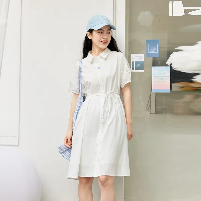 ZIHAN Short Sleeved Dresses Women's-3