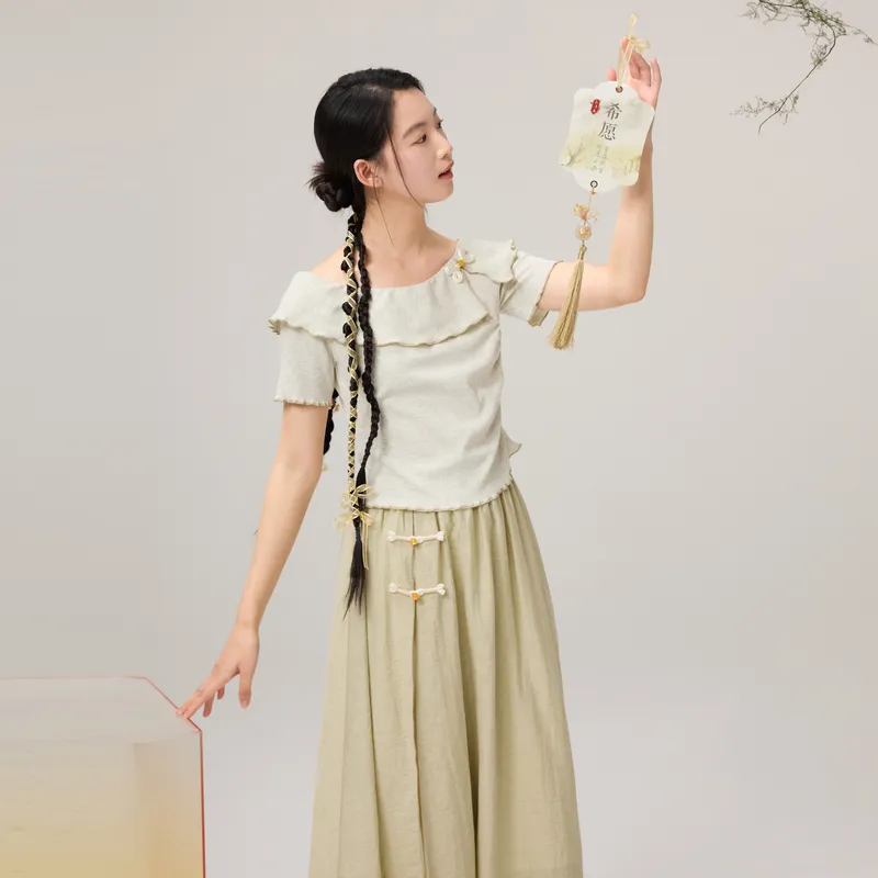 ZIHAN Two Piece Skirt Sets Women's-4