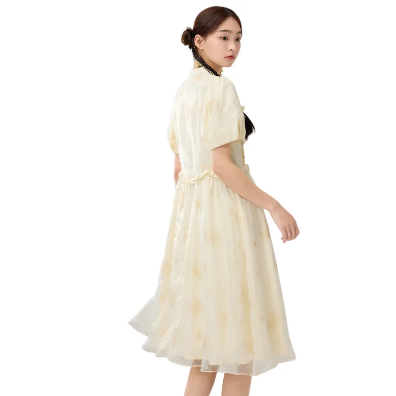 ZIHAN Short Sleeved Dress Women's-1