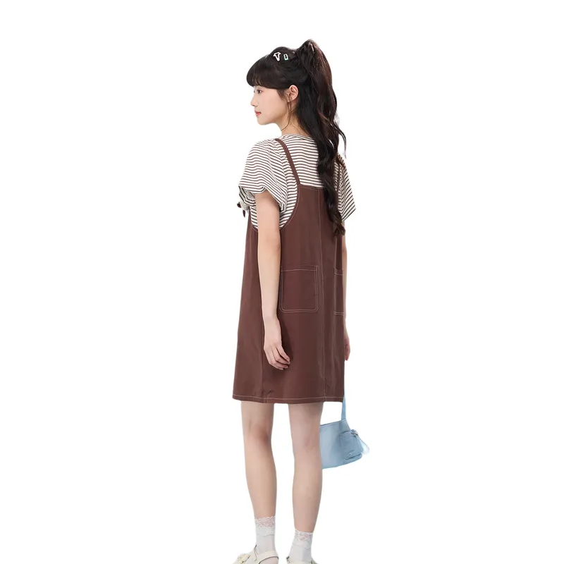 ZIHAN Short Sleeved Dress Women's-1