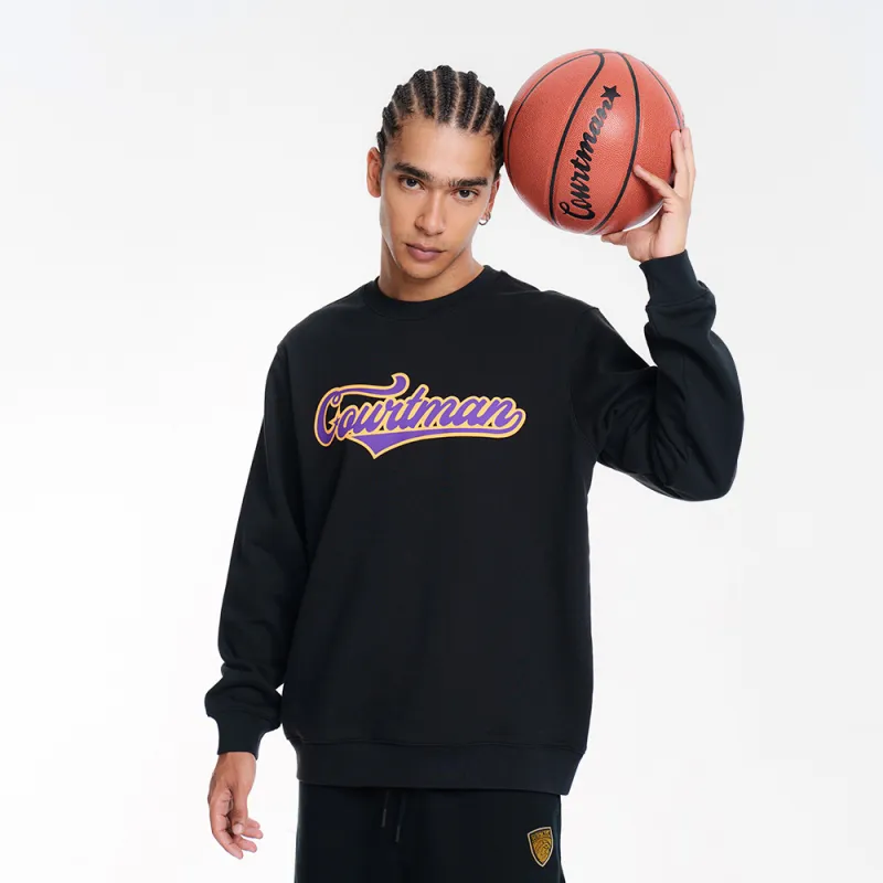 COURTMAN Sweatshirt Unisex Black-3