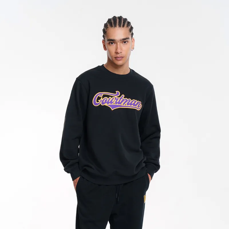 COURTMAN Sweatshirt Unisex Black-4